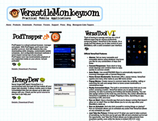 versatilemonkey.com screenshot