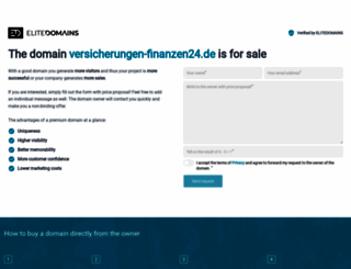 versicherungen-finanzen24.de screenshot