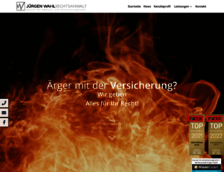 versicherungsrecht-offenbach.de screenshot