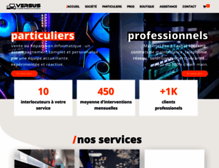 versus-informatique.com screenshot