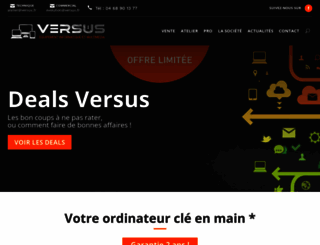 versus.fr screenshot