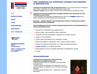 vertaalservice.com screenshot