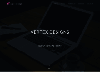 vertexdesigns.in screenshot