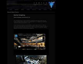 vertexproductions.com screenshot