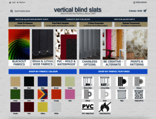 vertical-blind-slats.com screenshot