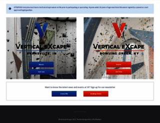verticalexcape.com screenshot