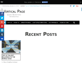 verticalpage.com screenshot