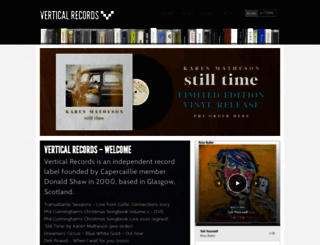 verticalrecords.co.uk screenshot