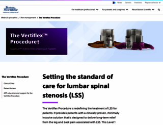 vertiflex.com screenshot