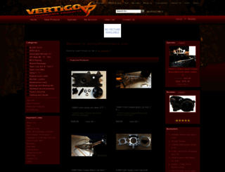 vertigoperformance.com screenshot