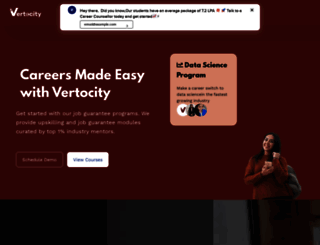vertocity.com screenshot