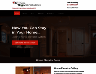 vertranhomeelevators.com screenshot