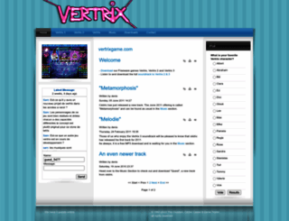 vertrixgame.com screenshot