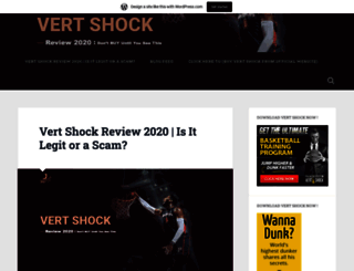 vertshockb.wordpress.com screenshot