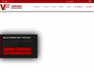 vervaet.nl screenshot