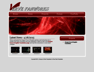 verve-fanworks.com screenshot