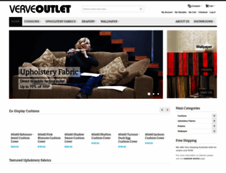 verveoutlet.com.au screenshot