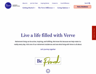 verveseniorliving.com screenshot