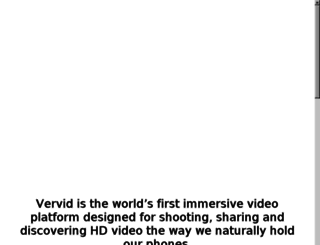 vervid.com screenshot