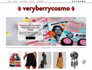 veryberrycosmo.co.uk screenshot