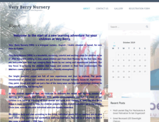 veryberrynursery.com screenshot