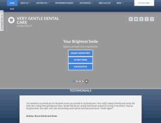 verygentledentalcare.com screenshot