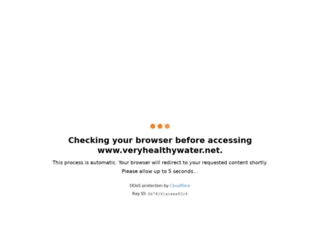 veryhealthywater.net screenshot