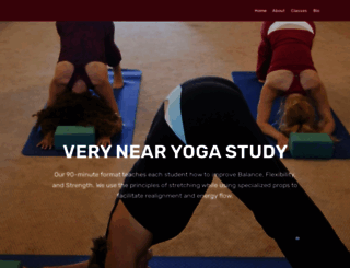 verynearyoga.net screenshot