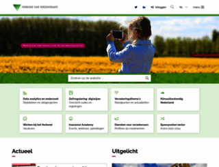 verzekeraars.nl screenshot