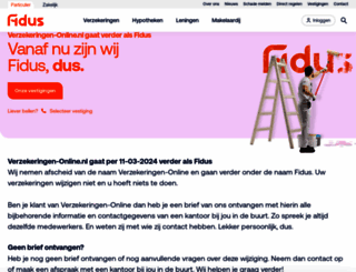 verzekeringen-online.nl screenshot