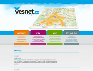 vesnet.cz screenshot