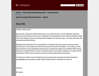 vespole.sbp.org screenshot