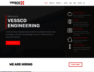 vesscoengineering.co.uk screenshot