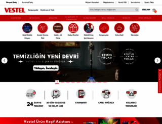 vestel.com.tr screenshot