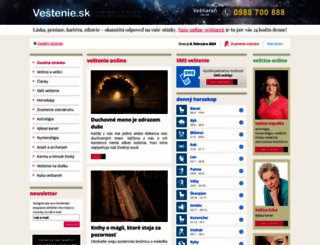 vestenie.sk screenshot