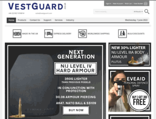 vestguard.co.uk screenshot