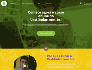 vestibular.com.br screenshot