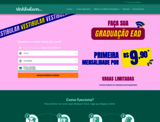 vestibularja.com.br screenshot