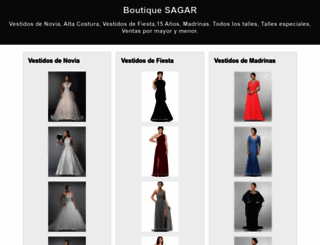 vestido-saga.com screenshot