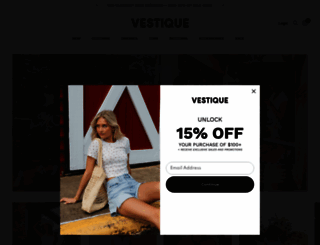vestique.com screenshot