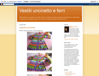 vestitiuncinetto.blogspot.com screenshot