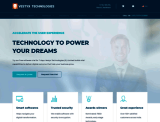 vestyxtechnologies.com screenshot