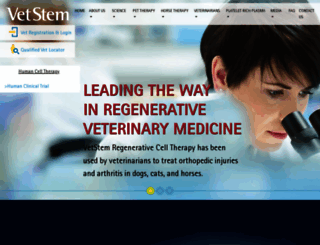 vet-stem.com screenshot