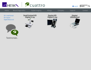 vet.cuattro.com screenshot