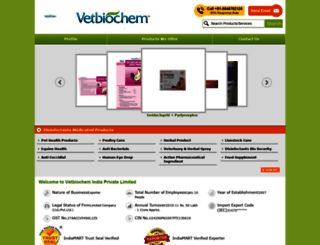 vetbiochem.in screenshot