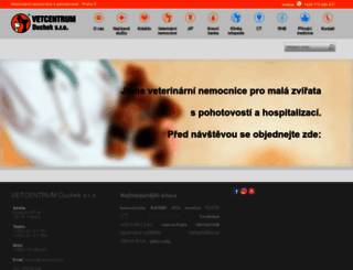 vetcentrum.cz screenshot