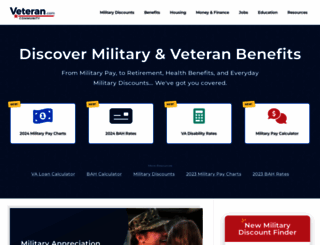 veteran.com screenshot
