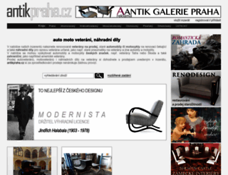 veterani-prodej.antikpraha.cz screenshot