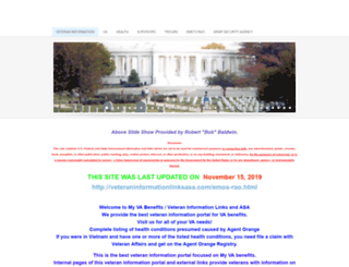 veteraninformationlinksasa.com screenshot