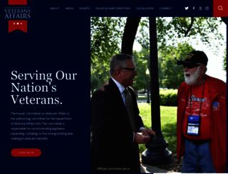 veterans.house.gov screenshot